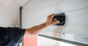 Why has my up-and-over garage door dropped?